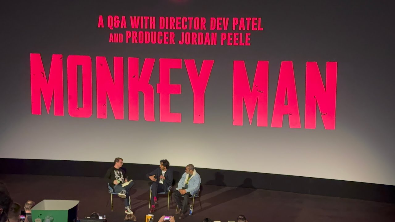 Dev Patel & Jordan Peele Discuss Monkey Man: Director Debut, Filming ...