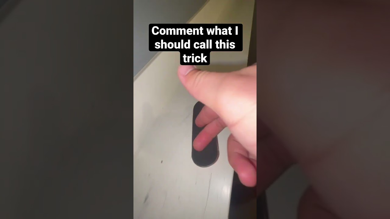 Easy Fingerboard Trick Youtube