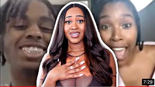19 Year Old Spits Crazy Game To Grown A Woman REACTION! 👀