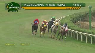 Hipódromo Monterrico  - 1ra Carrera 12 Agosto 24