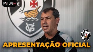 AO VIVO | VASCO APRESENTA FÁBIO CARILLE | TÉCNICO AGUARDA REFORÇOS | CAPASSO FICA OU SAI?