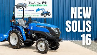 The New Solis 16 | Blacktrac Compact Tractors