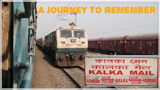 Mughalsarai(DDU) to Kanpur full journey : onboard 12311 Kalka mail |traffic ahead