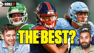 Who is the BEST Undefeated team in the CFL? | Huddle Up