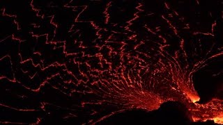 Eruptive activity in Halema‘uma‘u crater—October 12, 2021