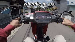 Riding Siang Bolong Bareng Bebek Tiet Yamaha F1Z R