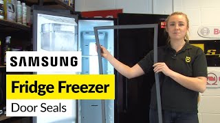 Learn How to QUICKLY Change a Door Seal on a Samsung Fridge Freezer!