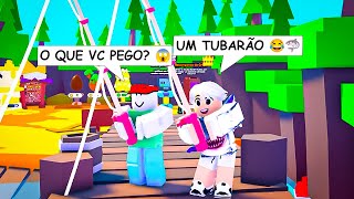 Evoluindo Para me Tornar o Pescador Mais Poderoso Nesse Simulador de Pesca do Roblox