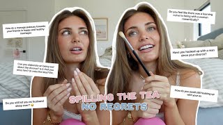 answering questions i usually avoid... aka more tea spilled
