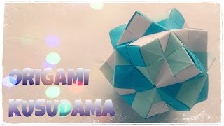 Origami Ball - Kusudama - Origami Easy