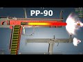 How a PP-90 Folding SMG Works