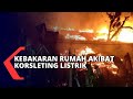 Kebakaran Rumah, Diduga Akibat Korsleting Listrik