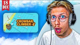 Je tente de Finir le Jeu le PLUS dur en VR (Crowbar Climber VR) - Rediffusion StundZow du 18/12