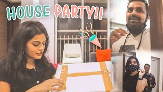 First House Party in my New House!! | #DhwanisDiary