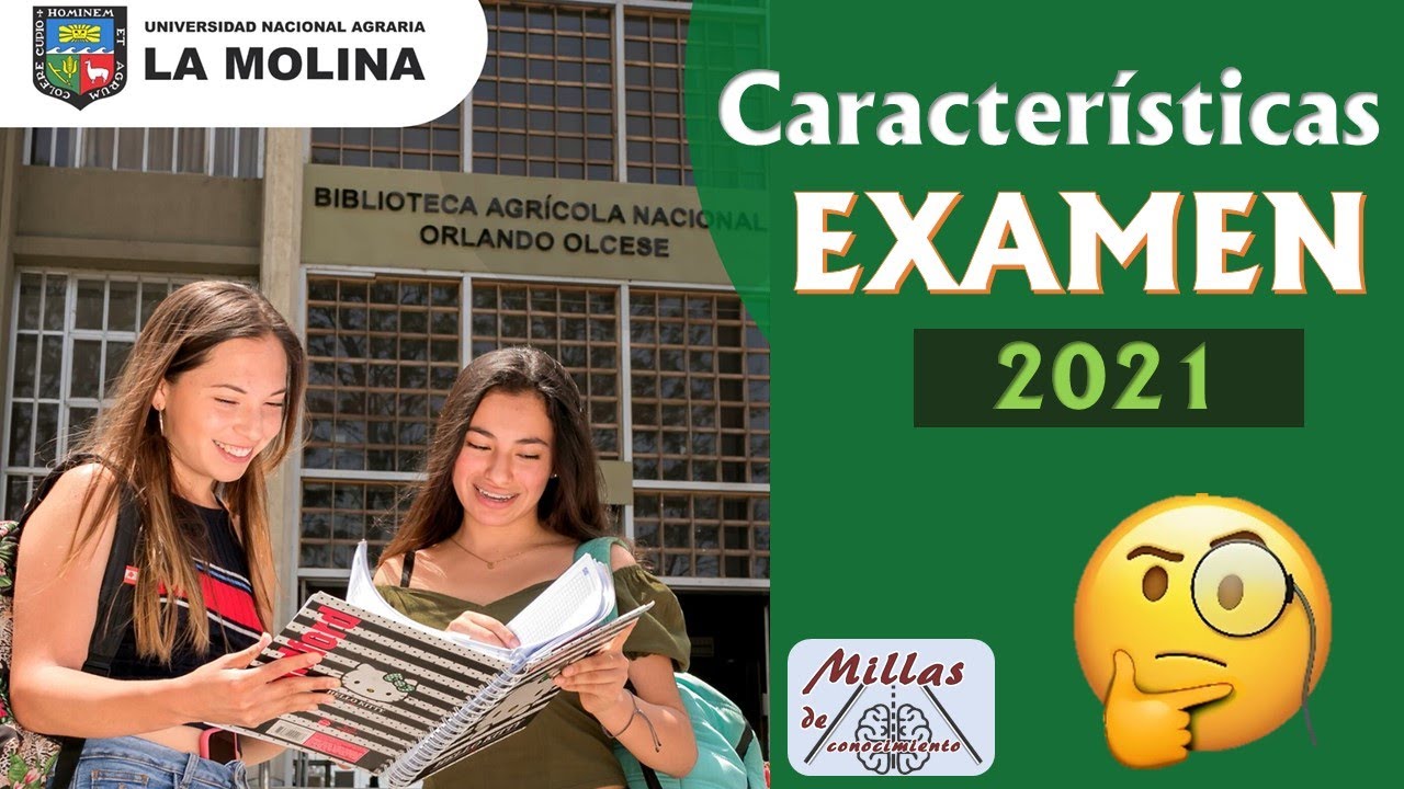 Admisión UNALM: Características Del EXAMEN - YouTube