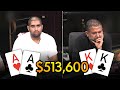 OVER $500,000 Pot Won at SUPER High Stakes Cash Game