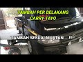 Tambah Per Belakang New carry/ Carry Tayo