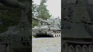 Unveiling the Incredible Power of the M109 Howitzer #shorts