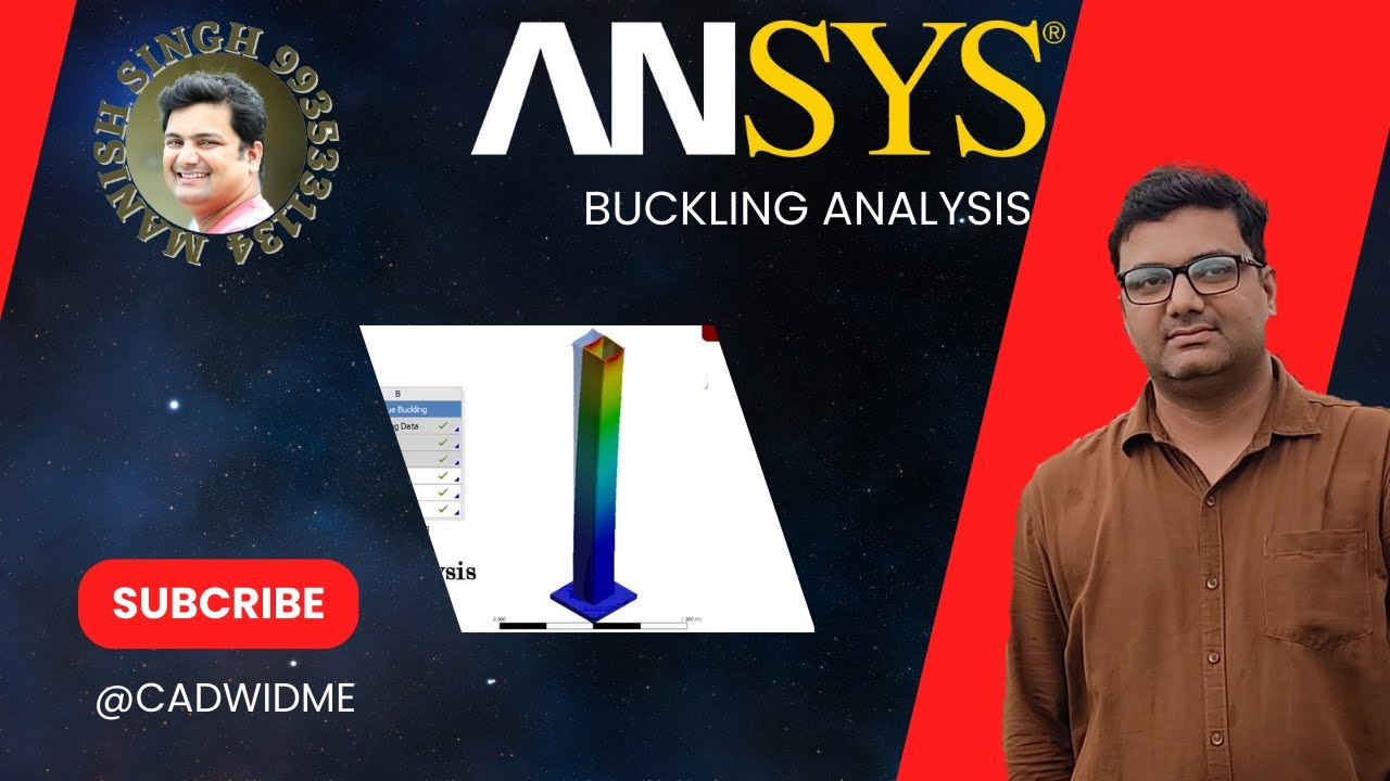 Ansys Buckling Analysis Youtube