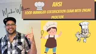 ANSI Food Manager Certification Exam With Online Proctor  360 Training