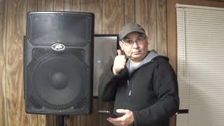Peavey PVX Series 12 and 15 Speaker Demonstration (Pt.14)