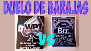 Bee Erdnaseum vs bee WPT. Duelo de Barajas