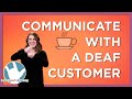 Barista Signs (ASL) | How to Communicate with a Deaf Customer Using American Sign Language