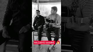 Nazar ke saamne 🎶 guitar cover #shorts l unplugged Nazar ke saame🔥🔥#viral