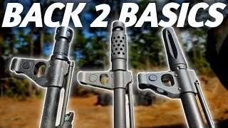 You dont need a modern muzzle device...