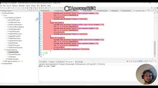 Calculator code using else if Condition in JAVA Programming