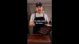 How to Bake Bacon - Game Changer! #shorts #bacon