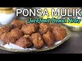 Ponsa Mulik Konkani Recipe | Ripe Jackfruit Fritters | Mangalorean Halasina Bonda (Garige)