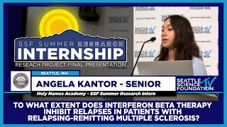 Intern Presentation -Does Interferon Beta Therapy Inhibit Relapses in Patients w/MS? - Angela Kantor