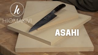 The ASAHI rubber cutting board and how to maintain it.