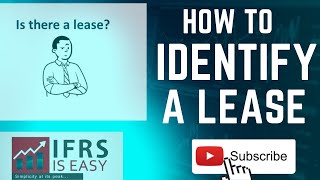 How to identify a lease under IFRS 16