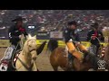 richmond champion rides andrews rodeo s cash and carry for 83.5 points in round 1 of 2023 nfr