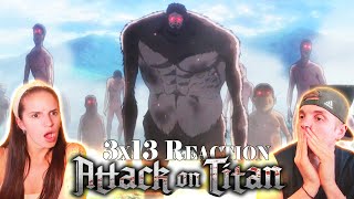 SIAMO FREGATI... - Attack on titan ep 3x13 - Reaction ITA