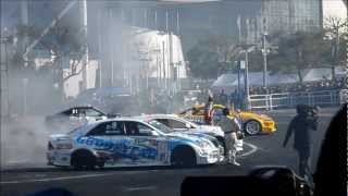 【東京オートサロン2013!!】 Team GOODYEAR Racing Kick Off Demorun1/13 3-3