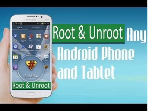 How To Root And Unroot Almost Any Android Device Without A Computer ...