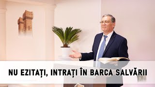 Nu ezitati, intrati in barca salvarii!