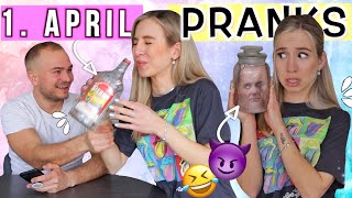 PRANKIDEEN! 😆 1. April Scherze leicht zum nachmachen 😆 Pranks zum 1. April 😅2021 - Cali Kessy