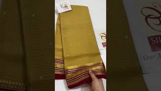 Mysore crepe silk sarees