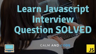 Learn Javascript | Interview Question (Letter in String)