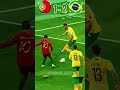 Rare Moments In Football | Portugal VS Brazil 2026 World Cup Imaginary Final | #ronaldo vs #neymar