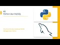 #3 CRUD Python dan MySQL - Membuat Koneksi Database MySQL Menggunakan Python