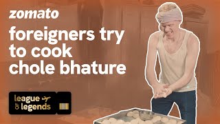 ​@2ForeignersInBollywood try India's legend and best Chole Bhature | Zomato Legends