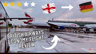 LONDON to BERLIN flying ECONOMY with BRITISH AIRWAYS: My Review 🇬🇧 ✈️ 🇩🇪