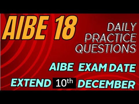 MOST IMPORTANT AIBE 18 EXAM QUESTION II AIBE 18 में पूछे जानेवाले ...