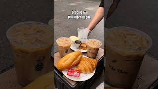Cafe , Bánh Mì Chấm Sữa | Sài Gòn Food | #shorts