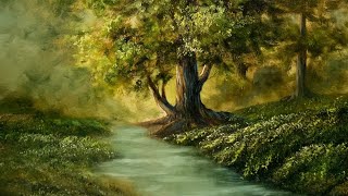 Forest River - Paintings By Justin